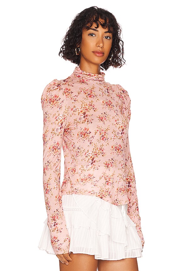 view 2 of 4 Vienna Turtleneck in Berry Cobbler