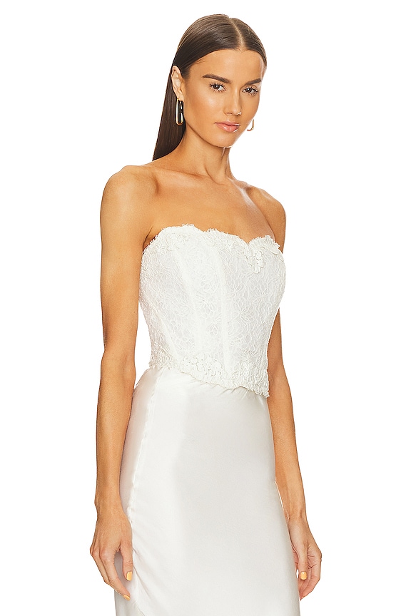 view 2 of 4 Arno Bustier in Antique White