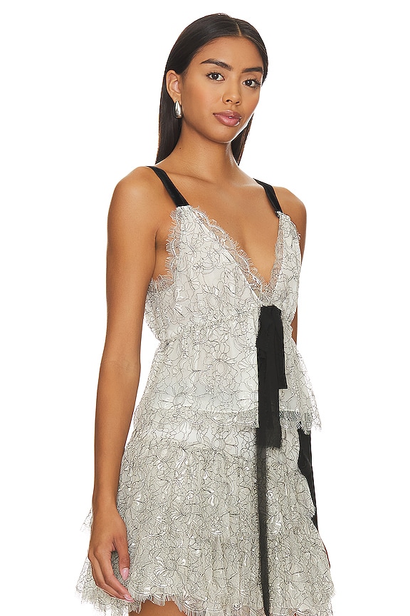 view 2 of 4 Mendes Top in White Silhouette