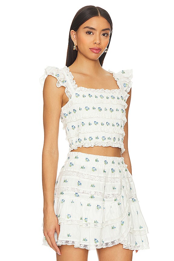 view 2 of 4 Cordula Top in Icy Breeze