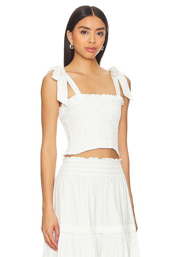 view 2 of 4 ТОП JAMA in White