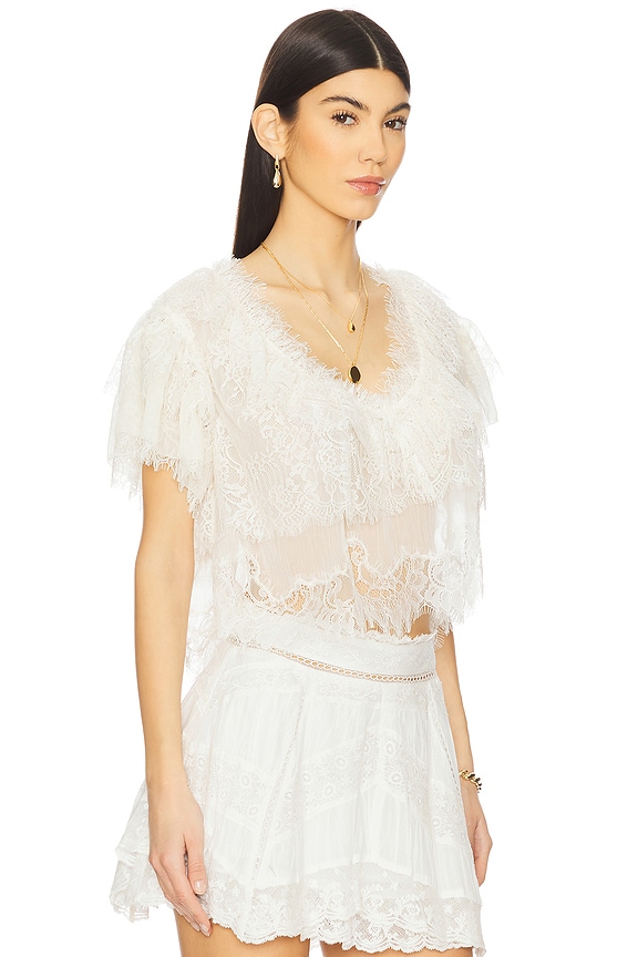 view 2 of 4 Vienne Top in Ivory