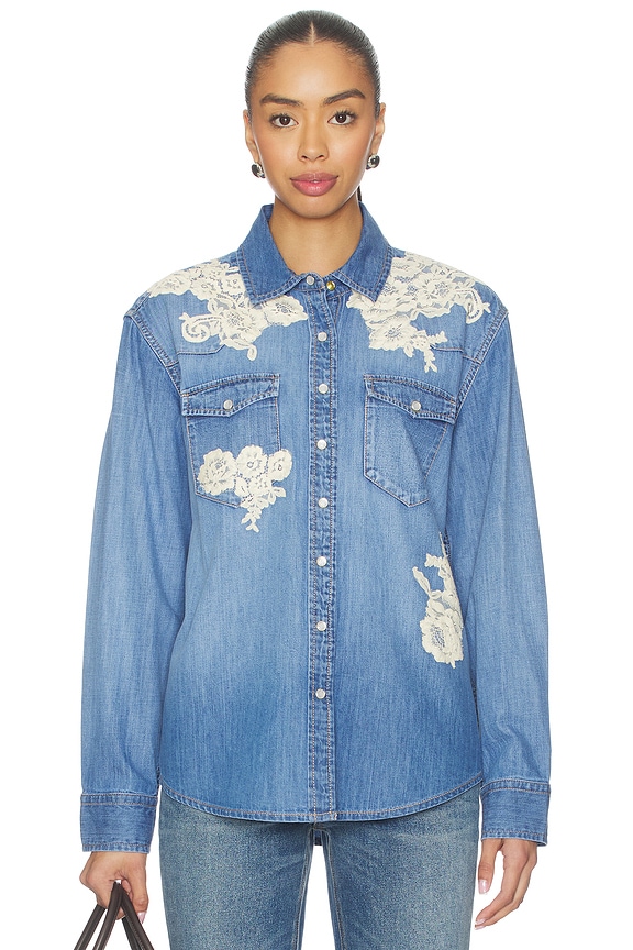 view 2 of 7 Kelith Shirt in Denim