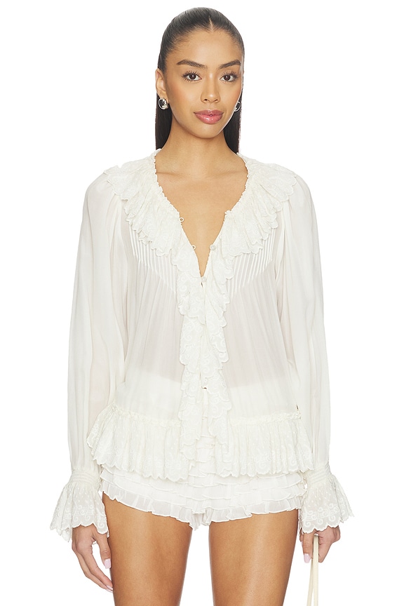 view 1 of 4 Avee Top in Cream