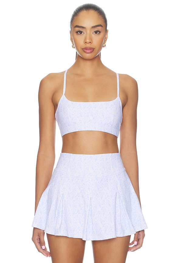 view 1 of 5 Cadelle Bra in Blue Serve