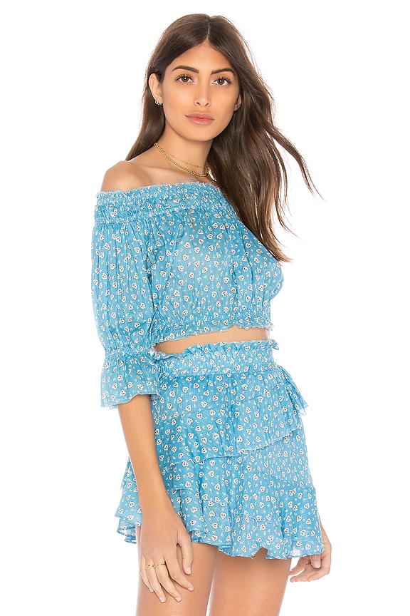 view 2 of 4 Carol Top in Country Sky Blue