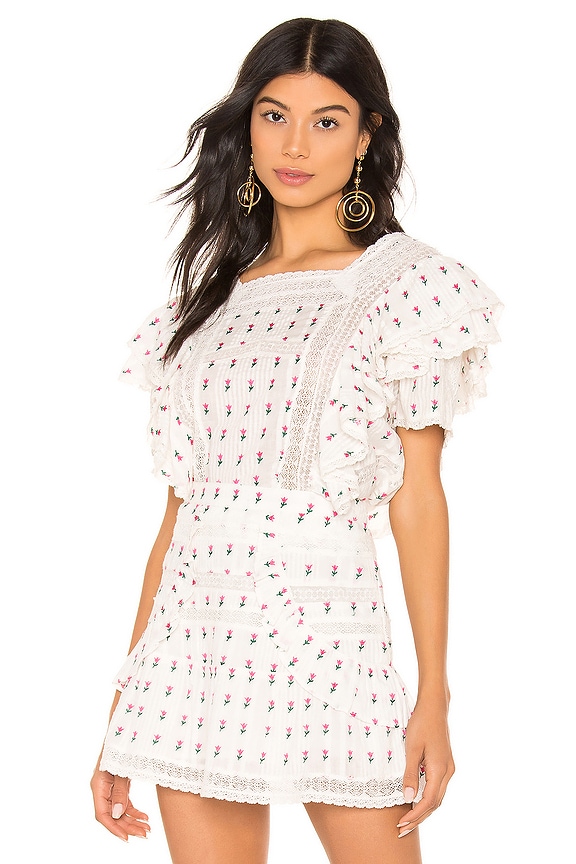 view 1 of 4 Abella Top in Garden Multi