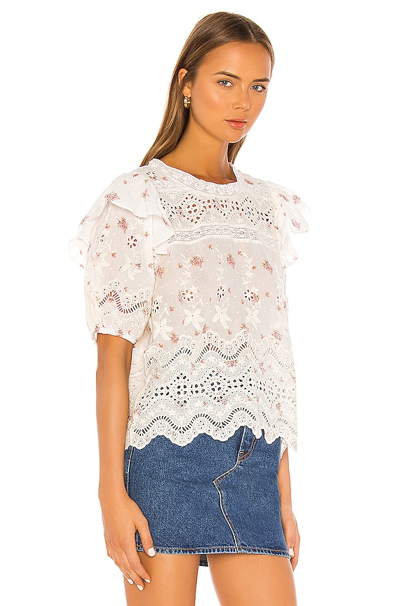 view 2 of 5 Tilda Top in French Cream