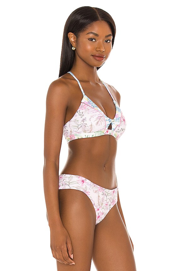 view 2 of 4 TOP BIKINI HAWAIIAN HIBISCUS in Floral Mix