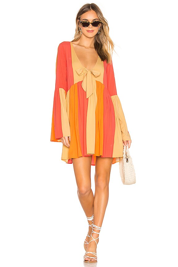 view 1 of 3 Reeves Dress in Sunburst Stripe