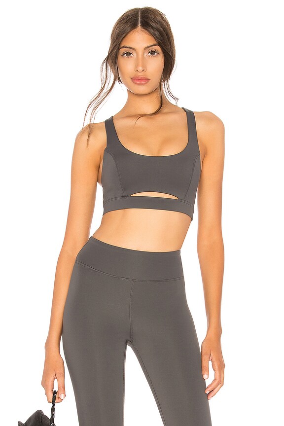 view 1 of 4 BLAKE 스포츠 브라 in Slate