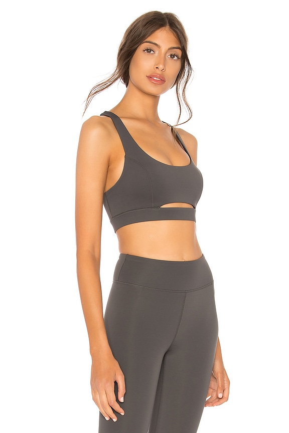 view 2 of 4 BLAKE 스포츠 브라 in Slate