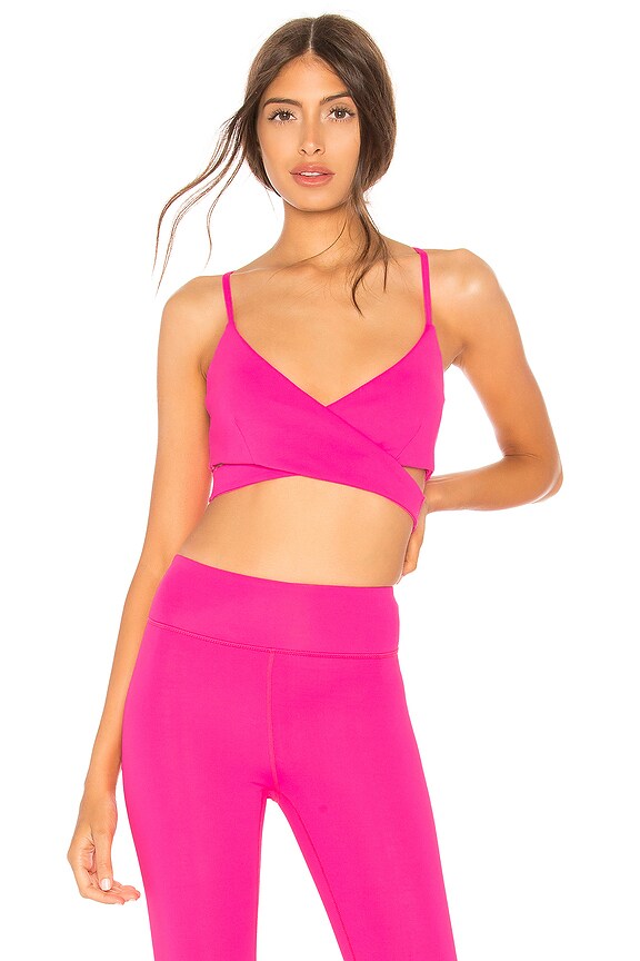 view 1 of 4 Brittany Sports Bra in Fluo Pink