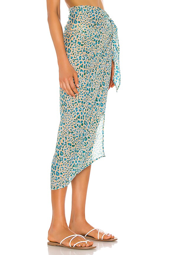 view 2 of 4 The Sansa Sarong in Miami Leopard