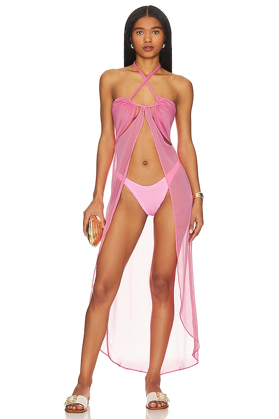 view 1 of 3 The Inara Maxi Top in Pink