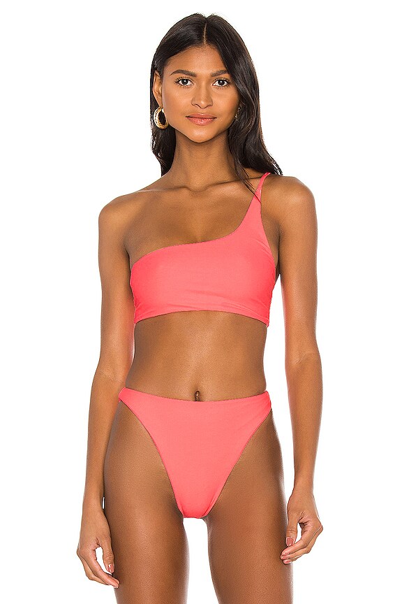 view 2 of 6 TOP BIKINI TATIANA in Hot Coral