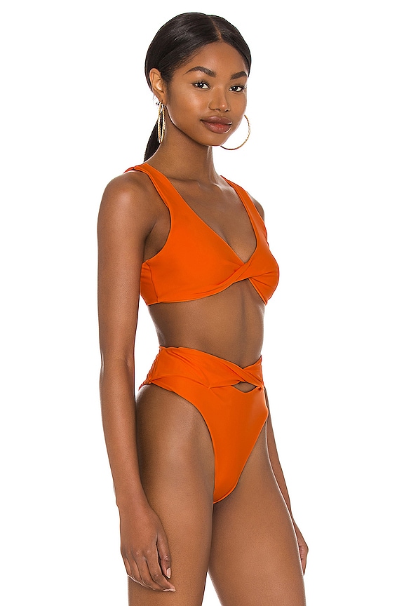 view 2 of 4 HAUT DE MAILLOT DE BAIN LOTTA in Orange Spritz
