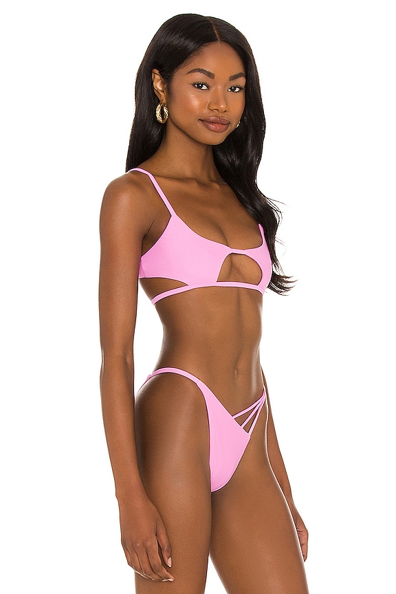 view 2 of 4 the Roy Top in Pink Orchid