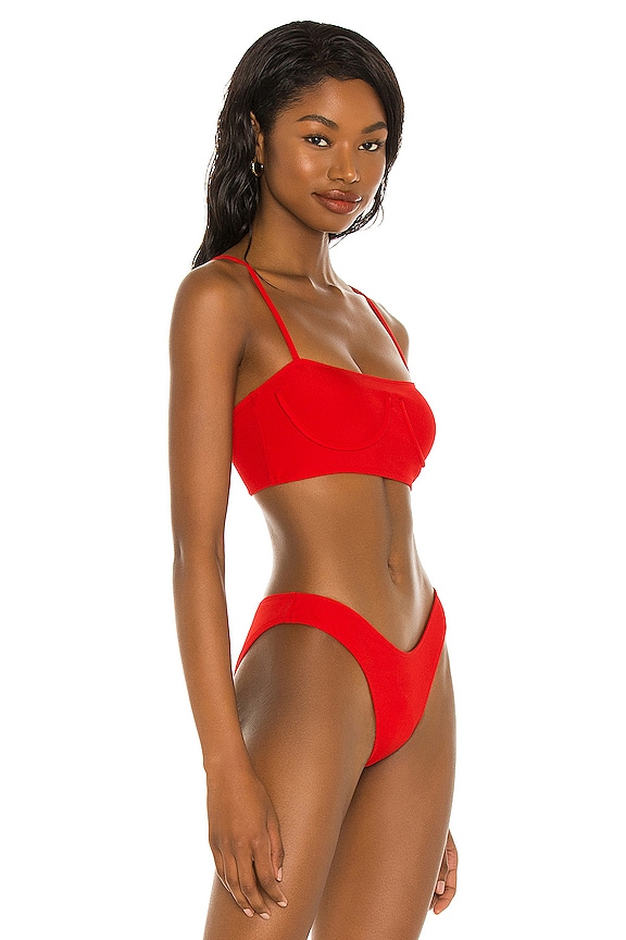 view 2 of 4 HAUT DE MAILLOT DE BAIN ESTEE in Dynamite
