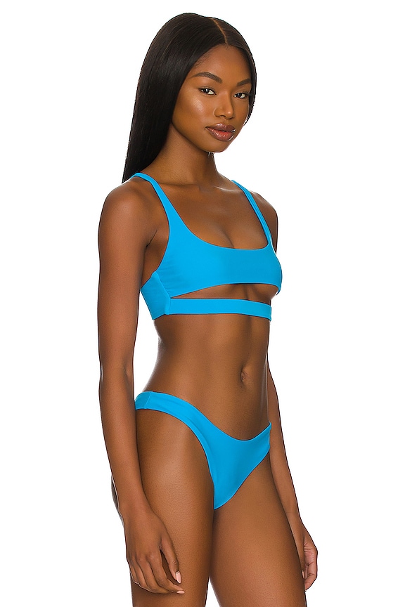 view 2 of 4 RYDER 탑 in Cyan Blue