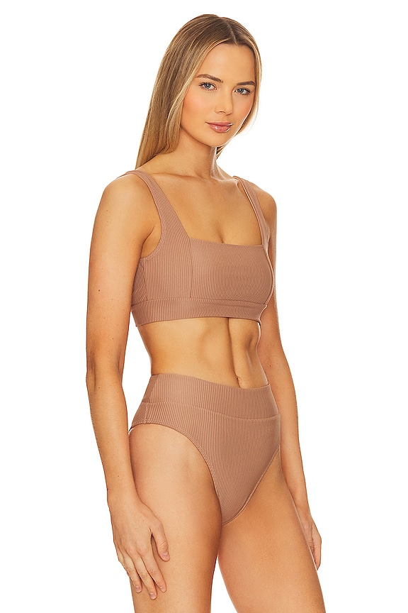 view 2 of 4 True Colors Top in Toffee Brown