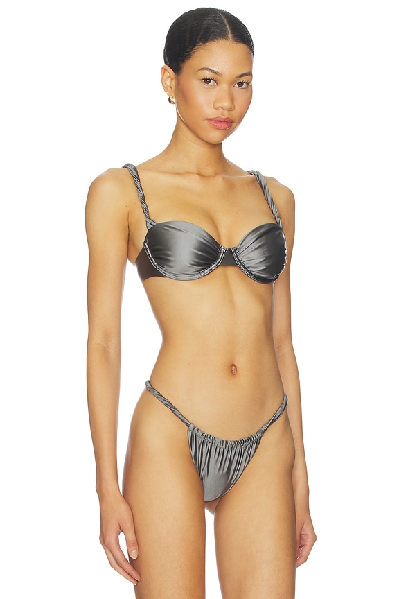 view 2 of 4 The Rowena Top in Silver