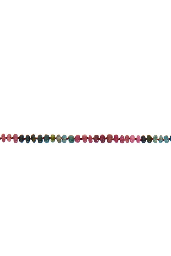 Tourmaline Safety Pin Necklace