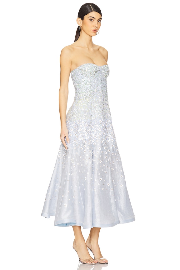view 2 of 4 Vasilisa Petale Gown in Ice Blue