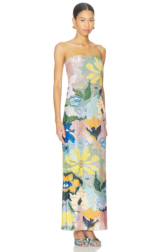 view 2 of 4 VESTIDO LARGO DRESS in Multi