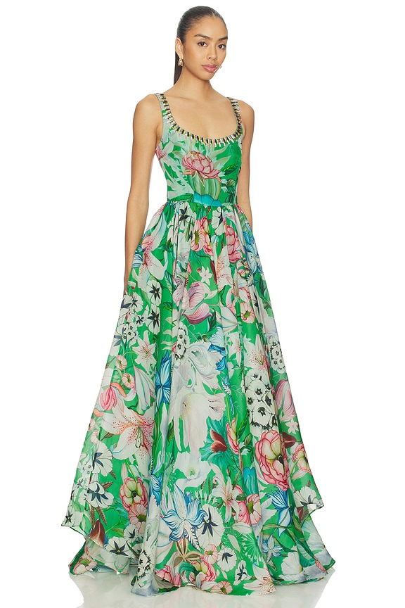 view 2 of 4 VESTIDO DRESS in Tropical Rhapsody Printed