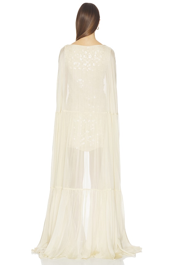 Moonlit Floral Tulle Dress
