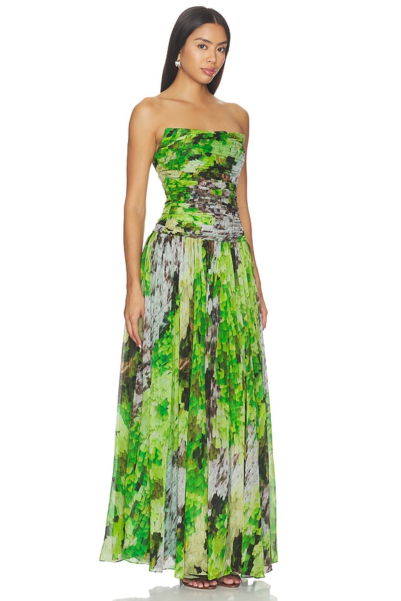 view 2 of 3 ROBE MAXI FAIRY FERN in Printed
