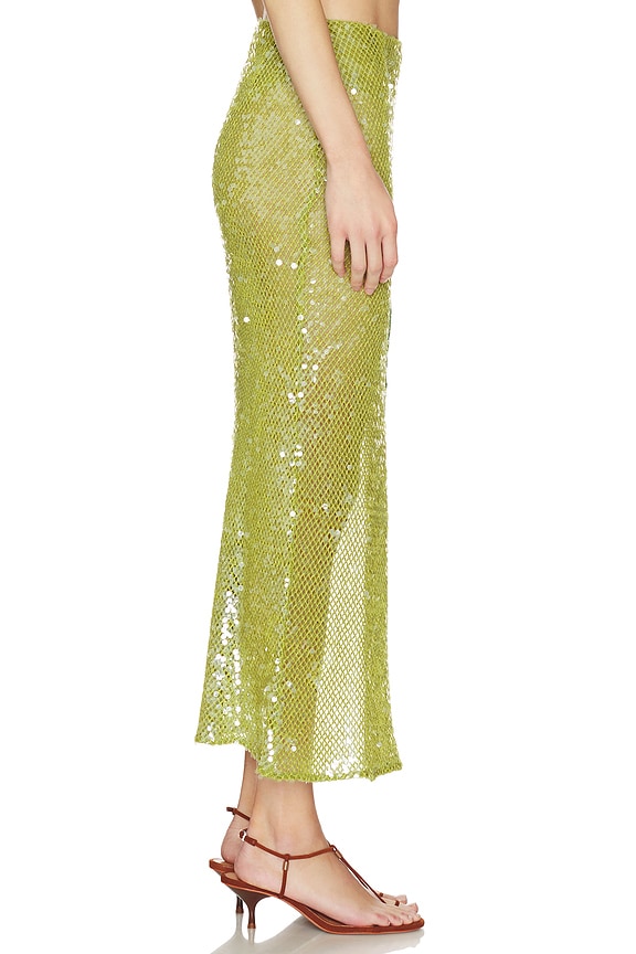 view 2 of 6 Fresh Fern Green Skirt in Green