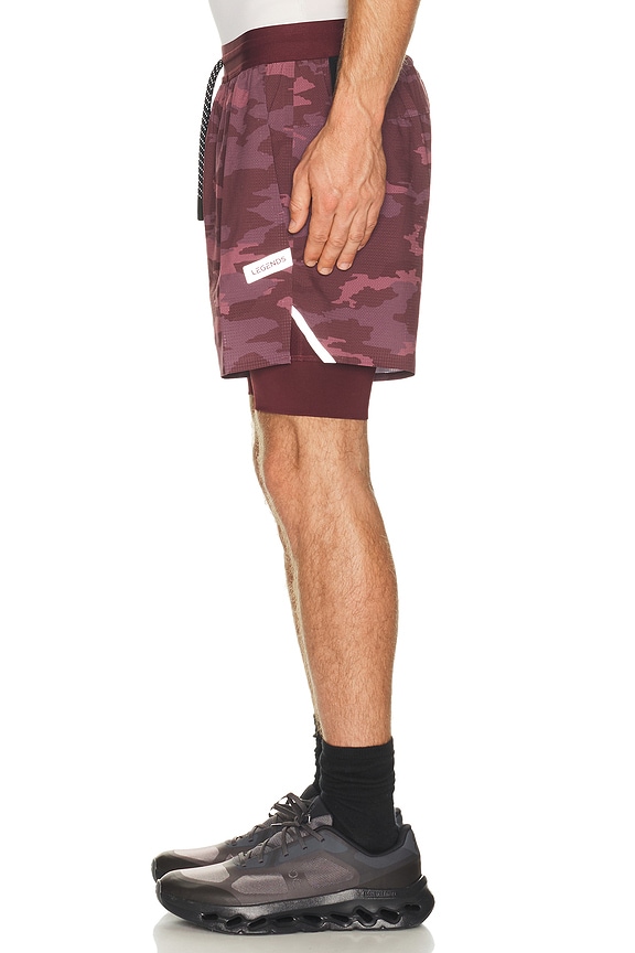 view 2 of 5 Forum Lite Short in Fig Camo