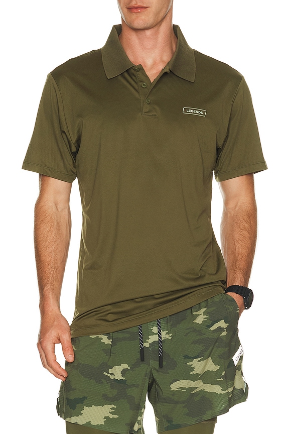 view 1 of 5 Baldwin Performance Polo in Cypress