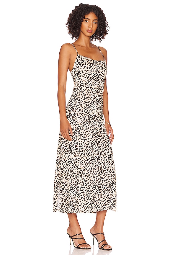 view 2 of 3 ПЛАТЬЕ МИДИ LACE BACK in Neutral Animal