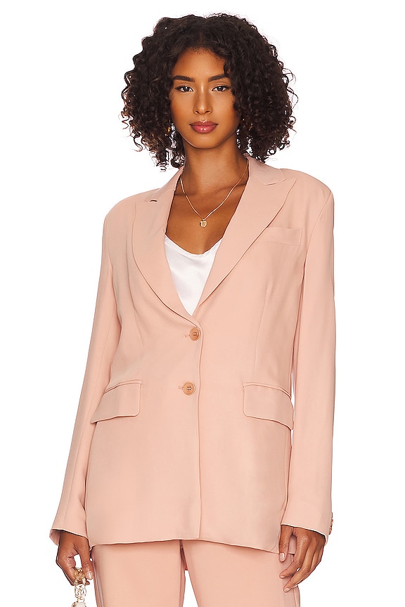 view 2 of 5 Button Blazer in Lotus