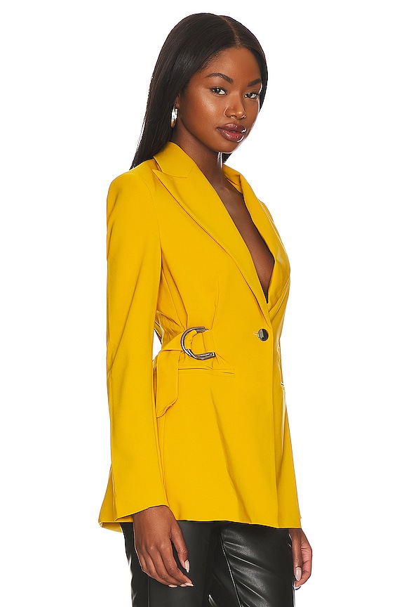 view 2 of 4 Ring Blazer in Saffron