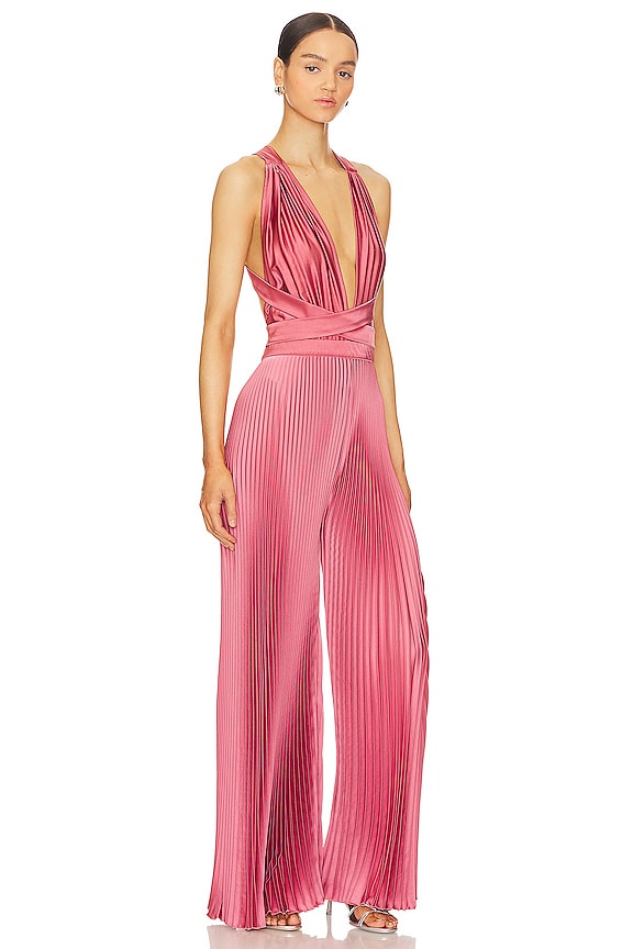 view 2 of 3 Moderniste Jumpsuit in Dusty Rose