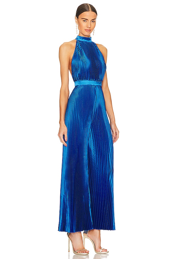 view 2 of 3 Cinema Jumpsuit in MOROCCAN BLUE