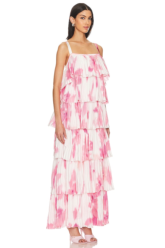 view 2 of 3 CLASSIQUE ガウン in Jardin Pink Crepe