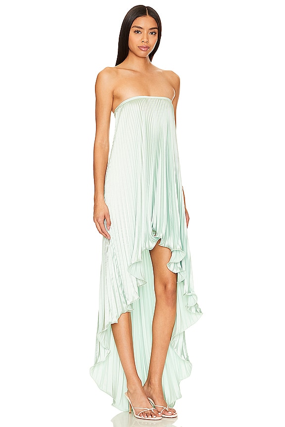 view 2 of 3 VESTIDO FEMINITE in Seafoam