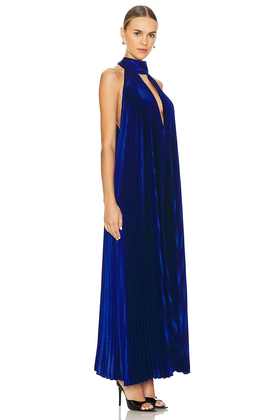 view 2 of 4 Opera Gown in Deep Azure