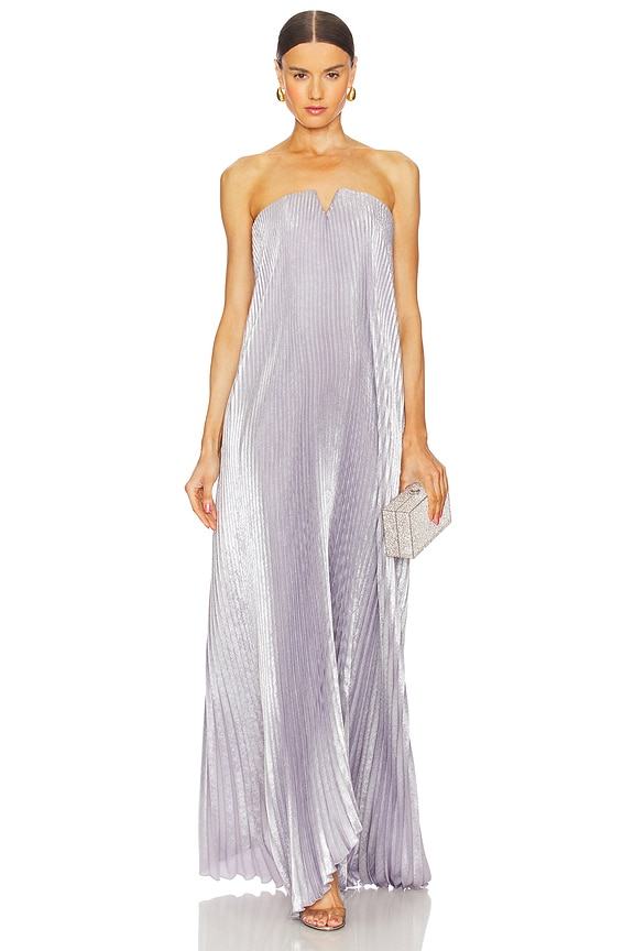 view 1 of 5 Black Tie Gown in Cosmic Shimmer