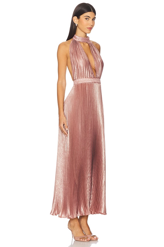 view 2 of 4 ROBE DE SOIRÉE CHATEAU in Rose Quartz Shimmer