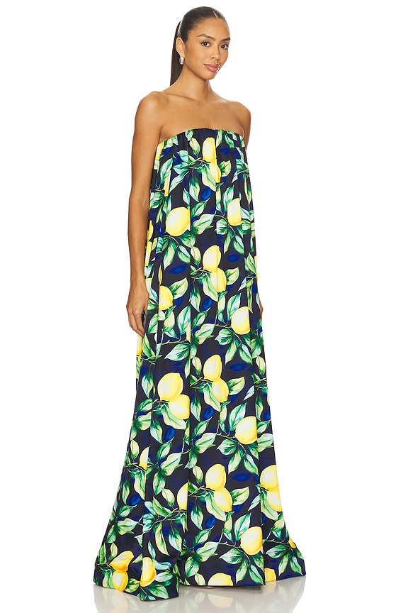 view 2 of 3 x REVOLVE Costiera Dress in Navy Limone