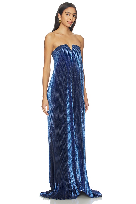 view 2 of 4 ROBE BLACK TIE in Royal Glitter