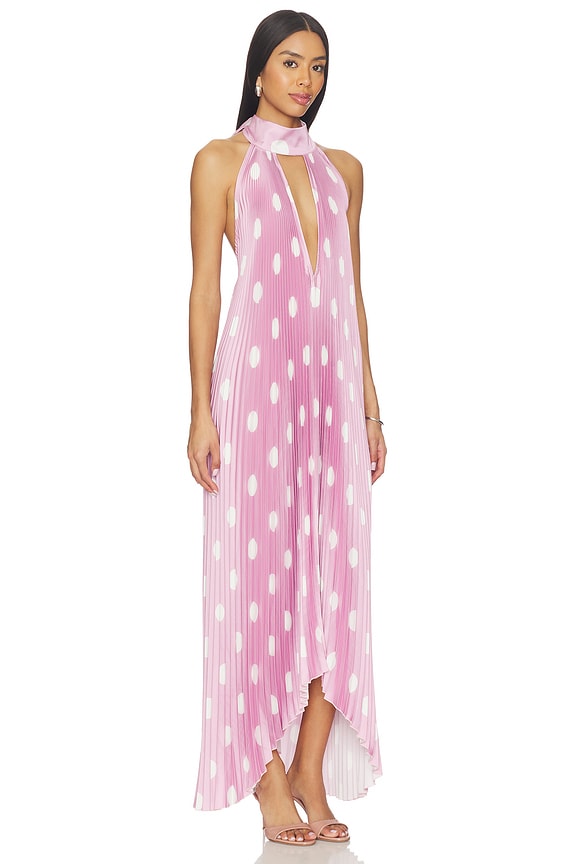 view 2 of 5 Opera Gown in Polka Pink