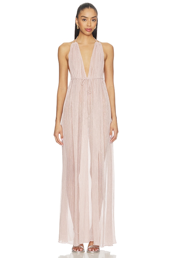 view 1 of 4 Daphne Dress in Blush Moonlight