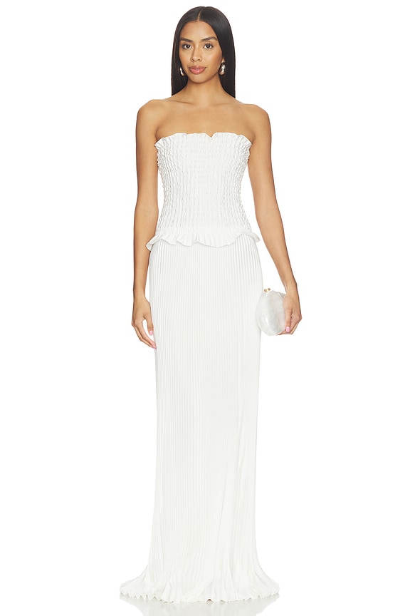 view 1 of 4 Maya Gown in Bridal Ivory